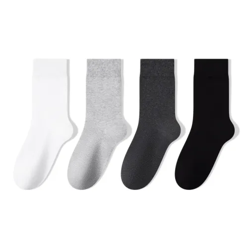 Moremoli Mid Calf Socks Men's 4 Pack