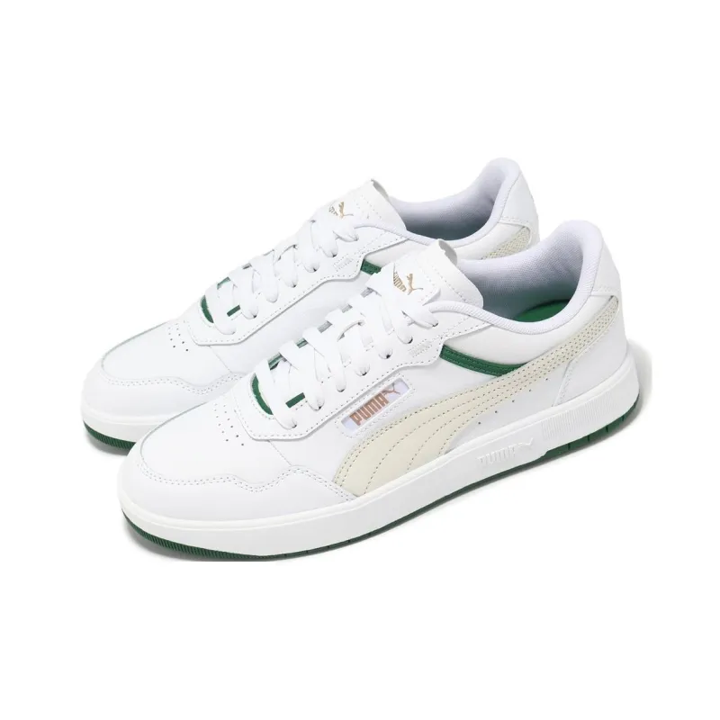 PUMA Court Ultra Anti Slip Wear Resistant Low Top Tennis Shoes Unisex White-2