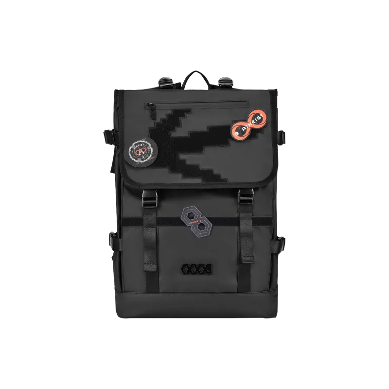COEXISTENCE Polyester Backpack Tubas Unisex Black-0