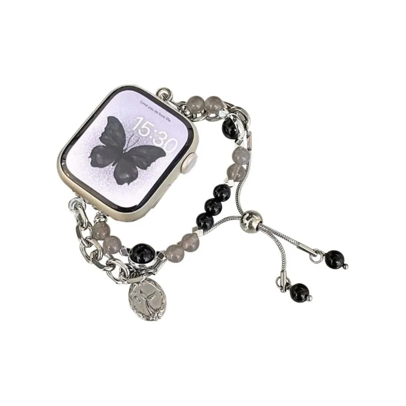 IWabcertoo Watch Band Apple Compatibility Pearl Material-4