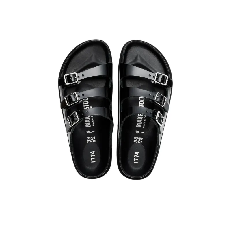 Birkenstock Florida Slide Slippers Unisex Black-2