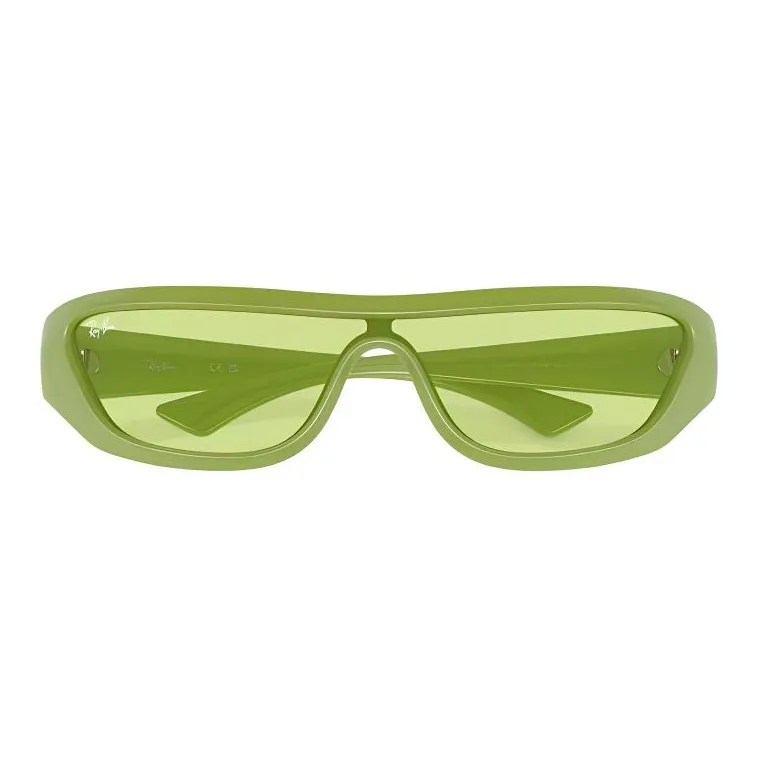 RayBan Acetate Irregular Shape Sunglasses Unisex Green-4
