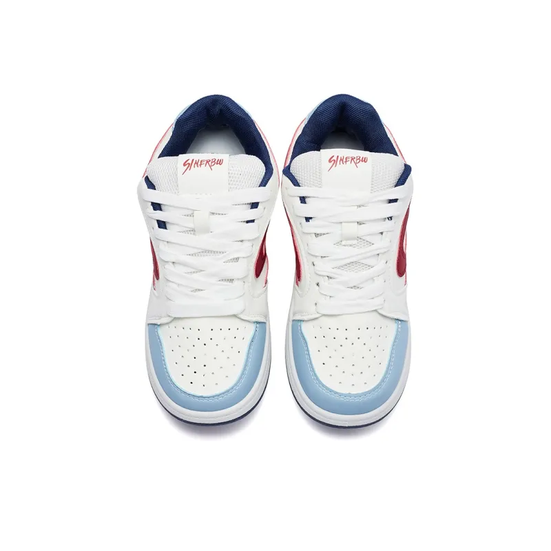 MEXICAN Anti Slip Wear Resistant Low Top Skateboard Shoes Women's-11