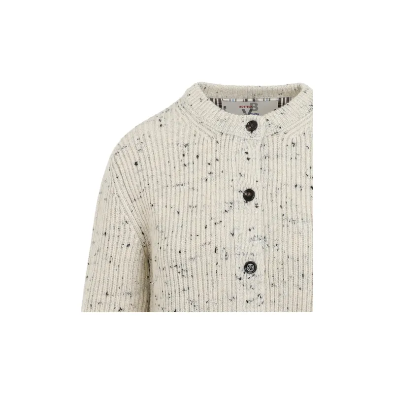Bottega Veneta Buttoned Crewneck Sweater-6