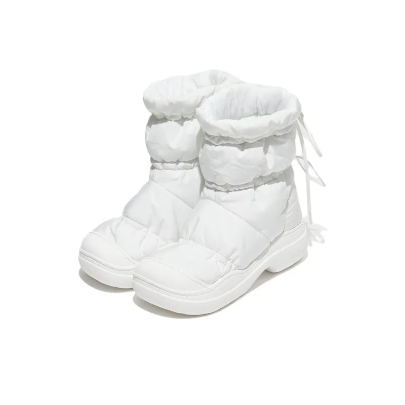 Rockfish Weatherwear Ankle Boots Women's White-2