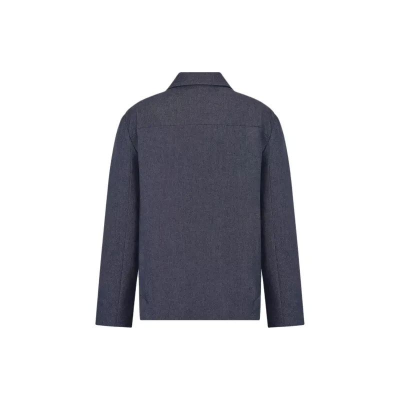 DIOR Jackets Men Blue-1