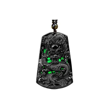 BYTHERE Glutinous Jade Jadeite Necklaces Unisex