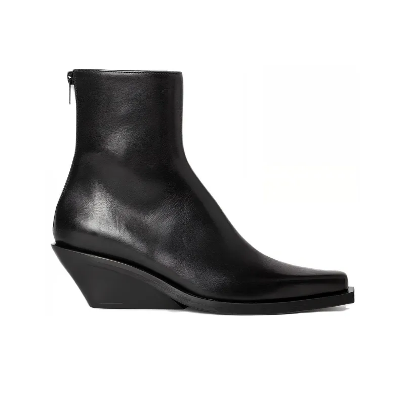 Ann Demeulemeester Rumi Cowboy Ankle Boots-1
