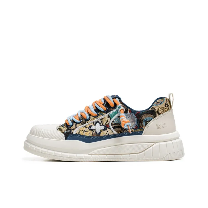 Locke Cushioning Wear-Resistant Low-Top Skateboard Shoes Unisex-10
