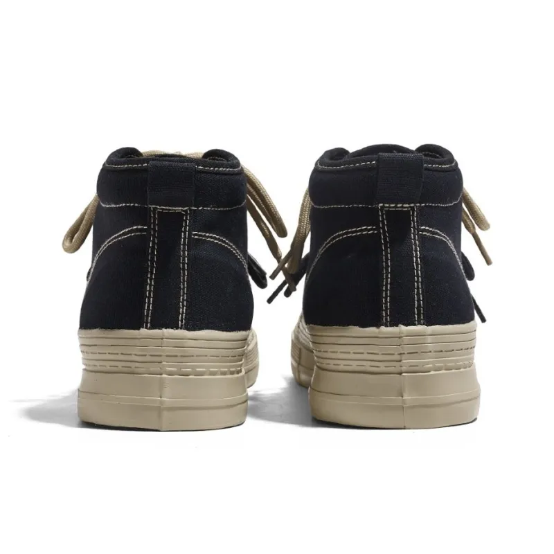 RENBEN Anti Slip And Wear Resistant Warm High Top Canvas Shoes Women's-9
