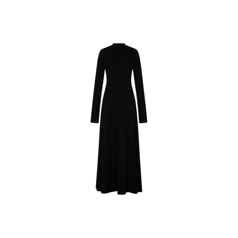 MOCO Long Sleeved Dresses Women's Black-1