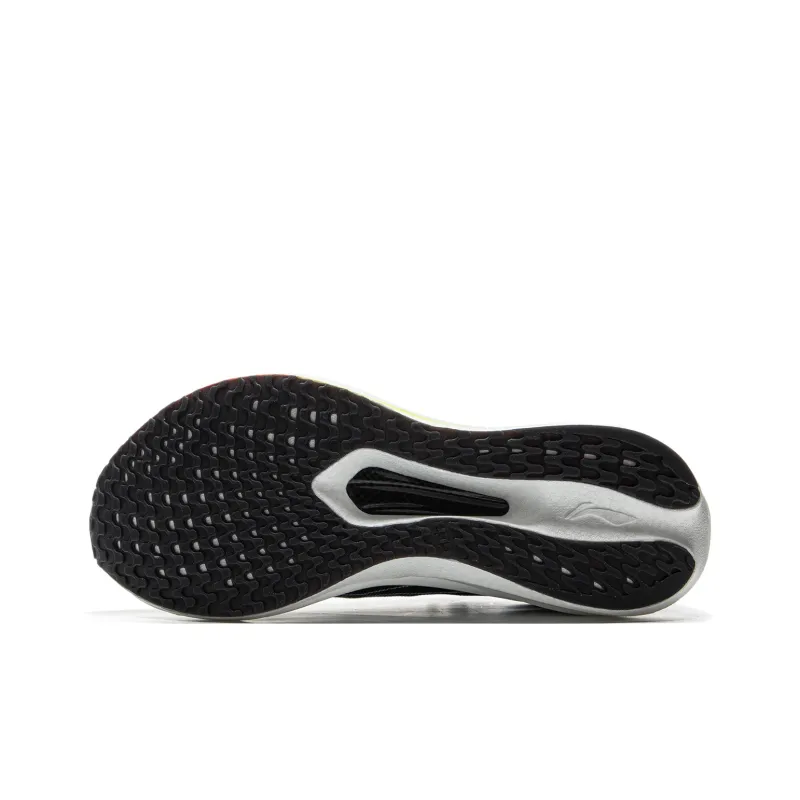 LiNing Flyer 5 Challenger Cushioned Slip-Resistant Rebound Low-Top Carbon Plate Marathon Running Shoes Men's Black-6