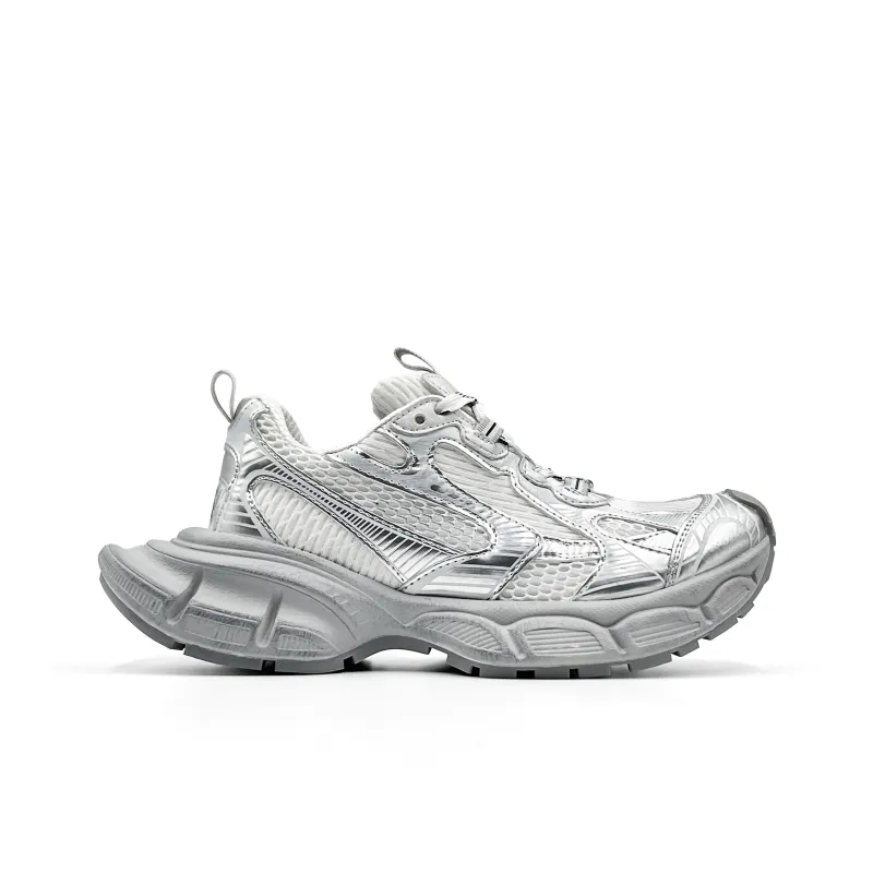 Hong Kong Meng Slip Resistant, Breathable, Height Increasing Low Top Chunky Sneakers Unisex-2