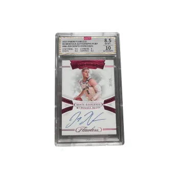 PANINI Flawless Donte DiVincenzo Portable 15/15 Final Parallel Autograph Card Of The Star Player Graded Cards 1 Pc