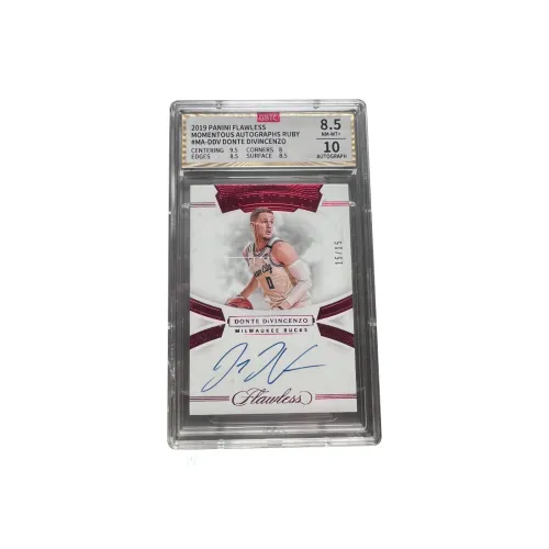 PANINI Flawless Donte DiVincenzo Portable 15/15 Final Parallel Autograph Card Of The Star Player Graded Cards 1 Pc