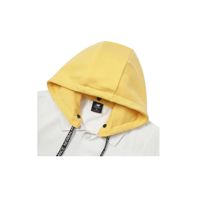 New Balance Coat Jacket Men's White-4