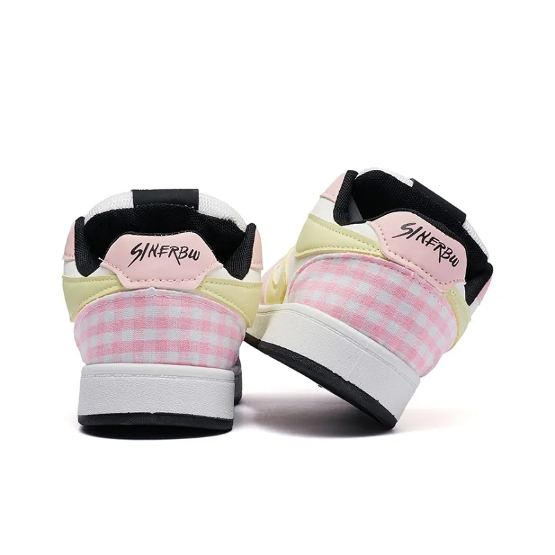 MEXICAN Anti Slip Wear Resistant Low Top Skateboard Shoes Women's-5