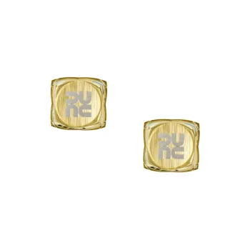 Juunngle Lab Gold Plated Copper Stud Earrings Women's