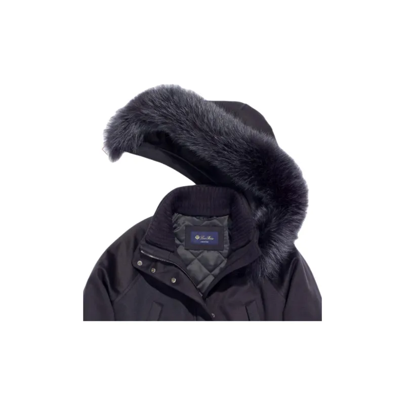 Loro Piana Icery Hooded Long Jacket-6