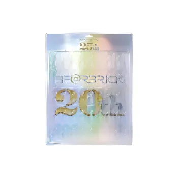BE@RBRICK DISPLAY BLISTER BOARD MEDICOM TOY 25th ANNIVERSARY LIMITED EDITION
