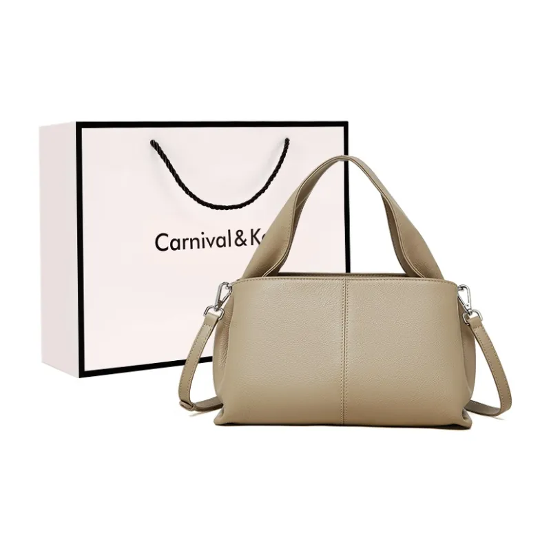 Carnival Keep Cow Leather Handbags Shoulder Bag Crossbody Bag Regular Women's Multicolor-16