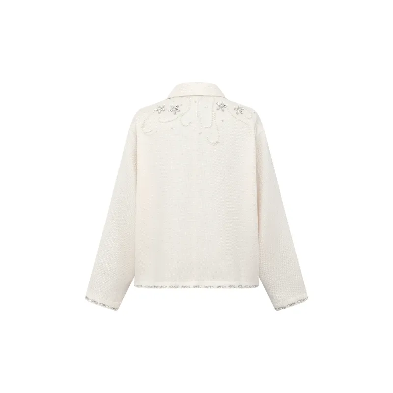 BIRTH OF ROYAL CHILD Knitwear Unisex White-1