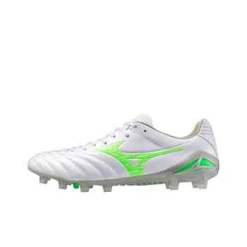 Mizuno MONARCIDA NEO 3 Anti Slip Wear Resistant Soccer Shoes Men's White Green