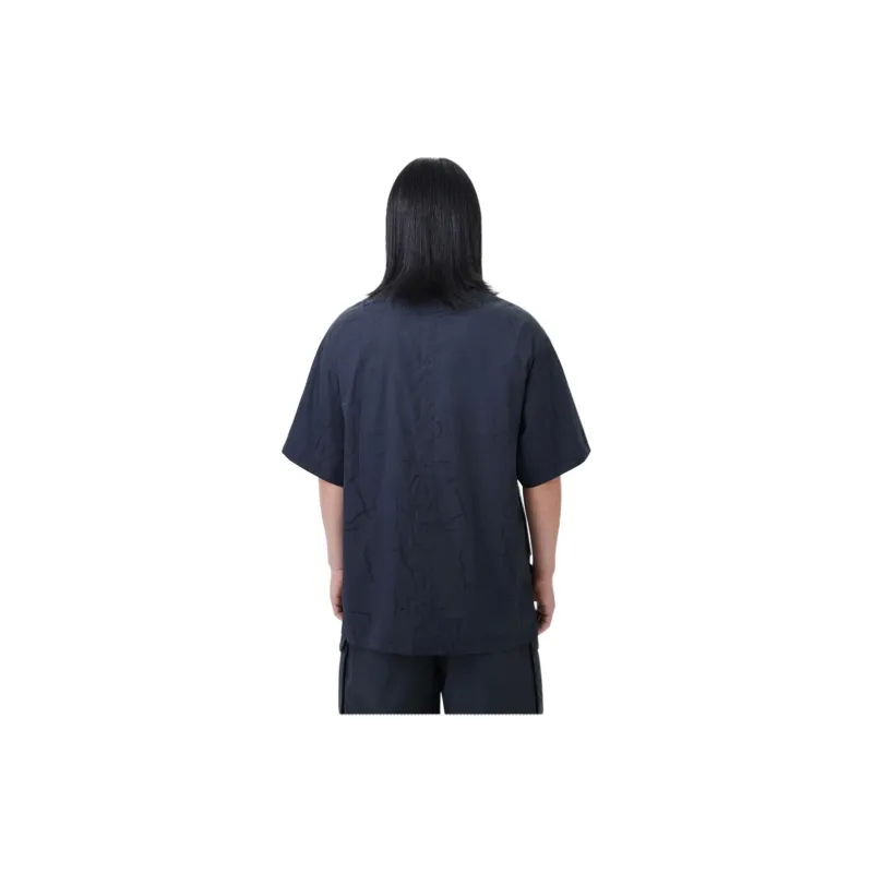 LiNing Jackie Chan Collaboration Kung Fu Collection Shirt Men's Charcoal Black-5