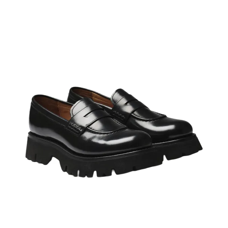 GRENSON Loafers Women's Black-3