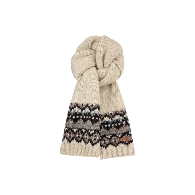 ZANC Polyester Knit Scarves Unisex-0