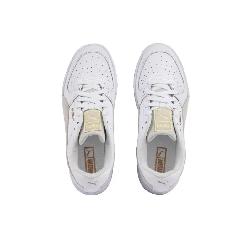 PUMA Ca Pro Wear resistant And Lightweight Low Top Casual Shoes Unisex White-2