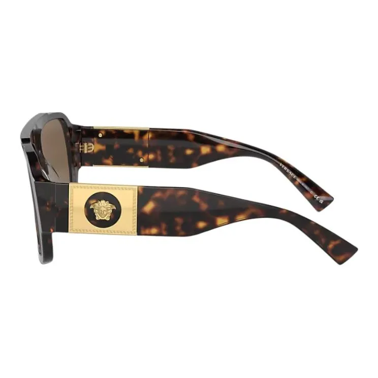 VERSACE Oversize Frame Sunglasses-2