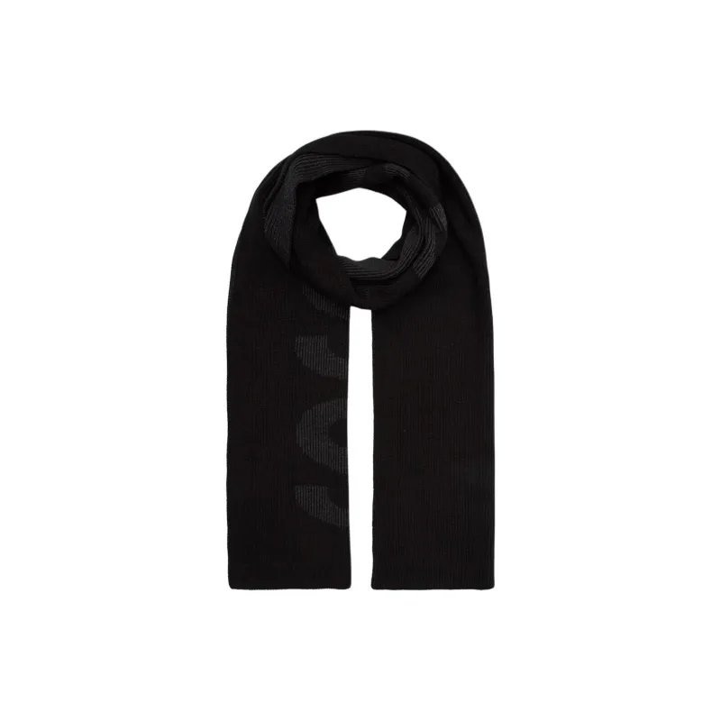 HUGO BOSS Logo Knit Scarf-1