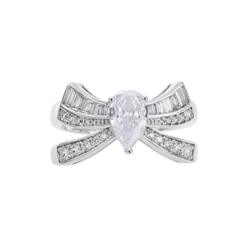 NANA JACQUELINE Cubic Zirconia Rings Women's White-1
