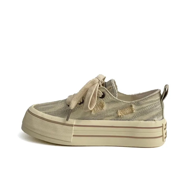 Than Than Me Slip-Resistant Breathable Low-Top Skateboard Shoes Women's-8
