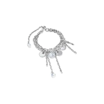 BOONEE ALUS White Gold Plated Copper Rings Women's