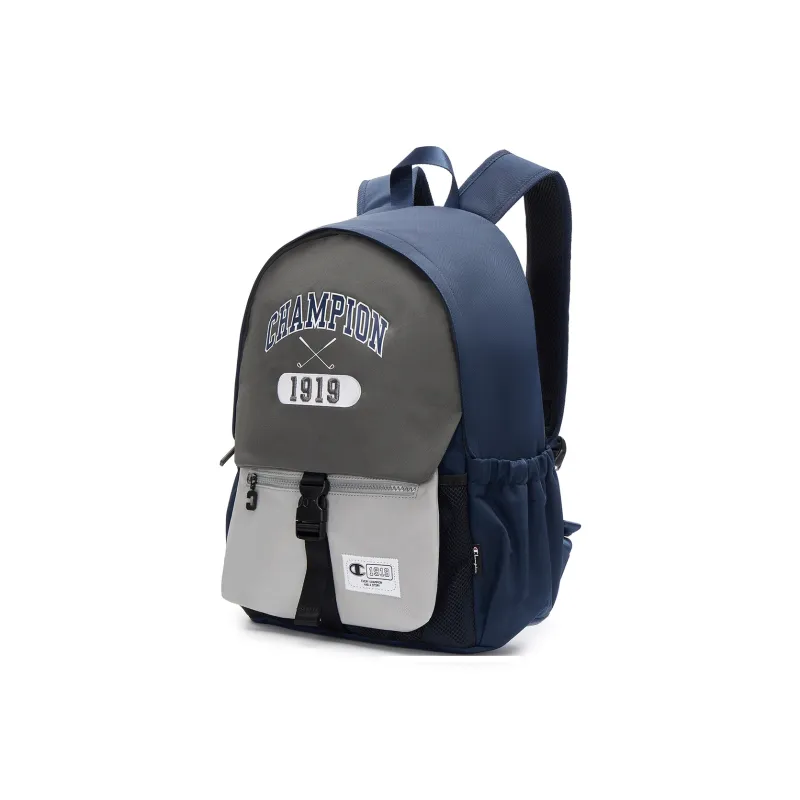 Champion Fabric Backpack Regular Unisex Black/Smoke Gray/Alloy Gray-7