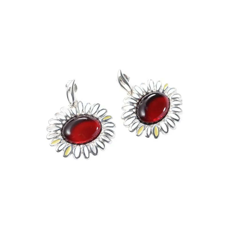 S&A Amber Beeswax Earrings Women's-10