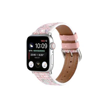 AOMN Watch Band Apple Compatibility Plush Material