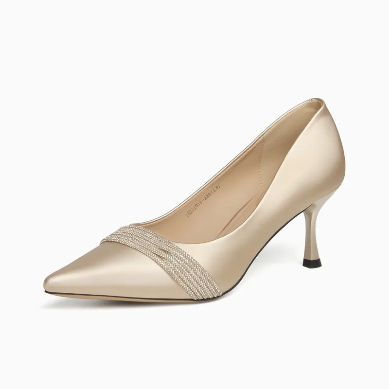GEMEIQ Slim Heel High Heels Women's-1