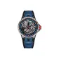 White Case Blue Dial Blue Strap-LM-BBSL