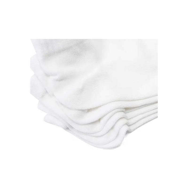 Adidas Ankle Socks Unisex 9 Double Loads White-2