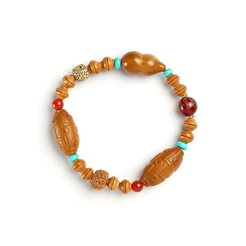 Phoenisess Olive Pit Bracelets Unisex-0