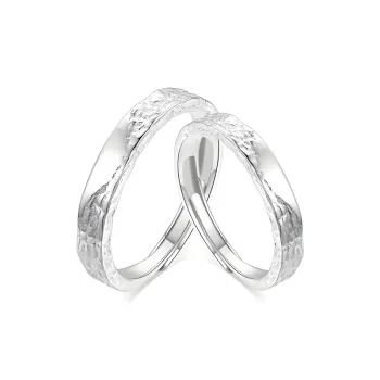 LUCA Sterling Silver Rings Unisex Box Anniversary Sweet Love Confession #Gift Ceremony