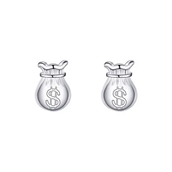 May10th S925 Silver Stud Earrings Women's