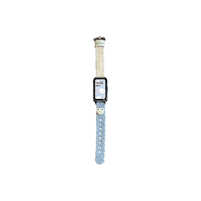 UHADA Huawei Compatibility Watch Band 150mm Knitted Fabric Material-10