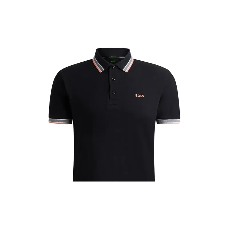 HUGO BOSS Logo embroidered Polo Shirt-5