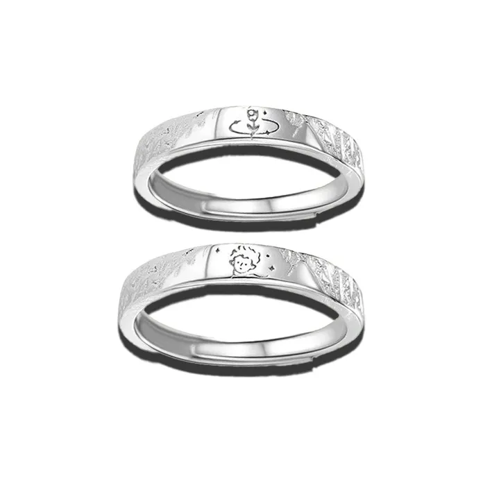 GIRATI S 999 Fine Silver Rings Unisex-4