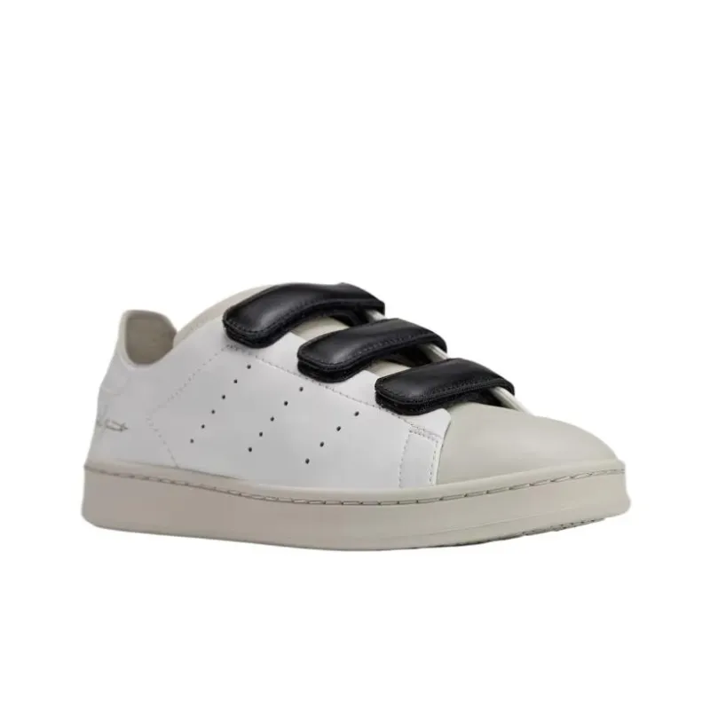 Y 3 Stan Smith Adidas Hook & Loop 'Talc Black'-1