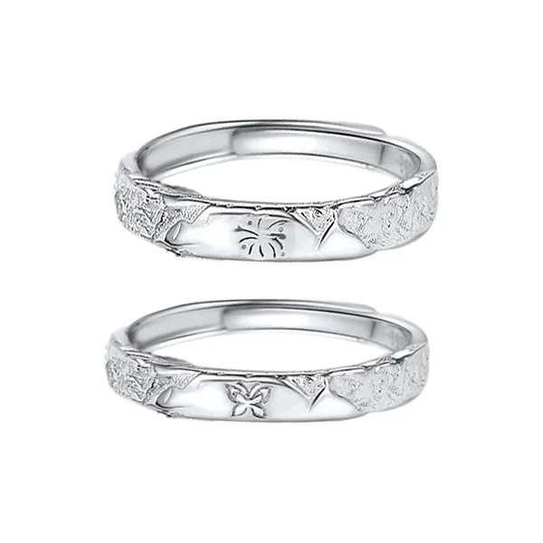 GIRATI S 999 Fine Silver Rings Unisex-4
